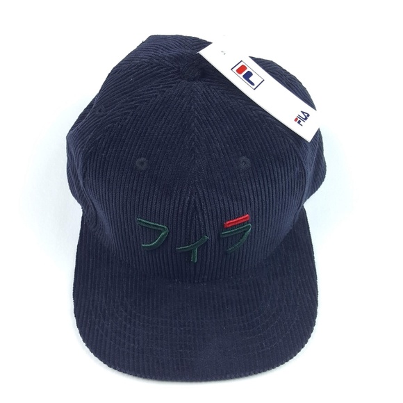 white fila hat